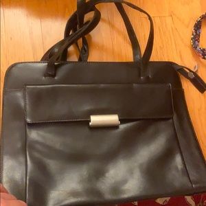 Black work purse